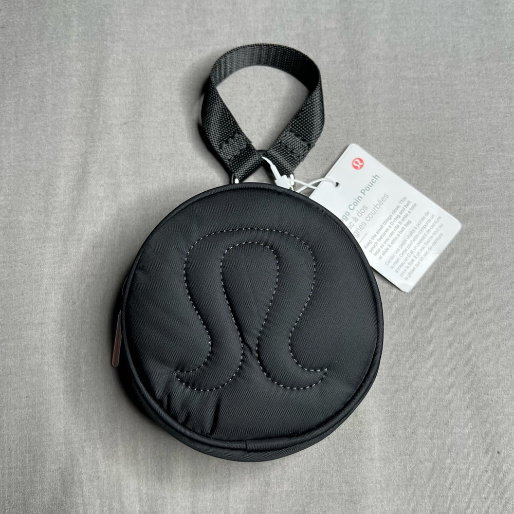Lululemon Logo Coin Pouch NWT Black - Picture 6 of 15